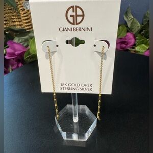 NWT Giani Bernini 18k Gold-Plated Over Sterling Silver Earrings